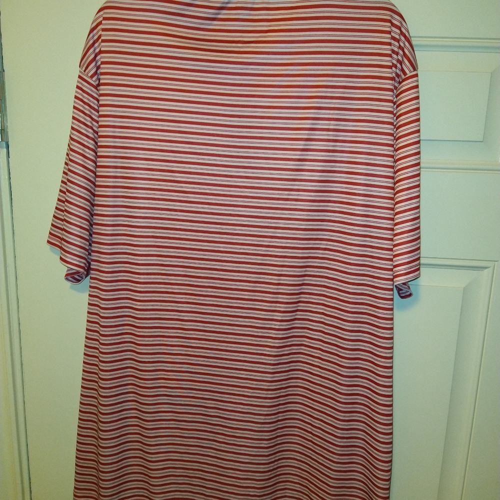 Colosseum Oklahoma Sooners NCAA Striped Short Sleeve Polo Shirt Men's sz 3XL. - Picture 2 of 5